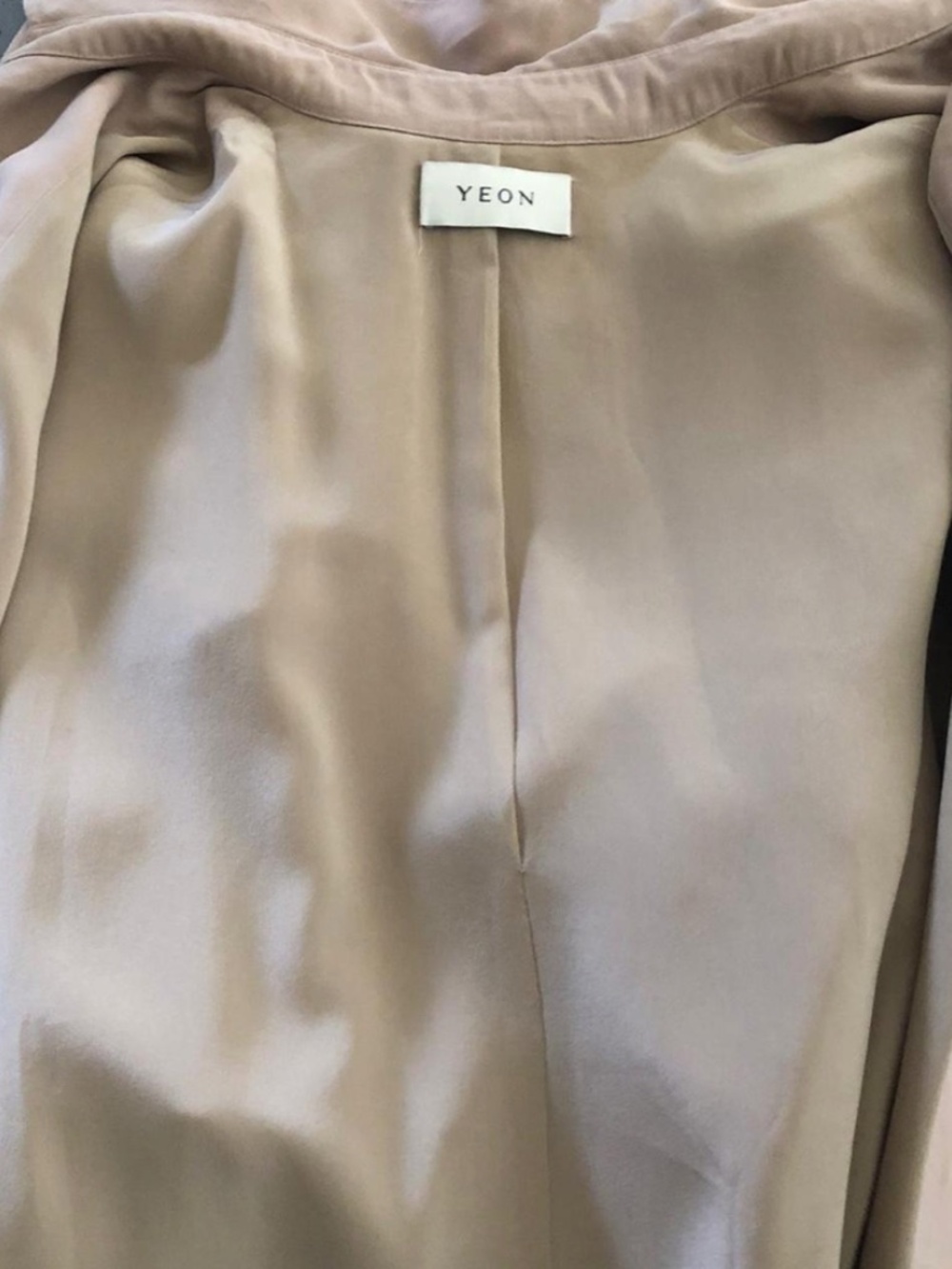 eon Designer Trench Coat Belted Oversized Luxury Long Coat Size Small - Picture 8 of 9